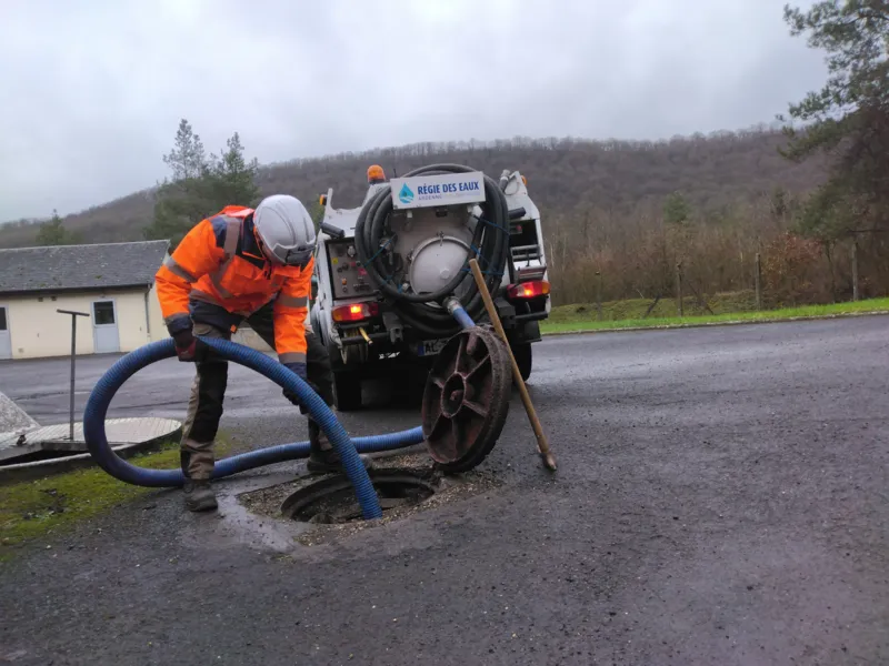 Intervention hydrocureur